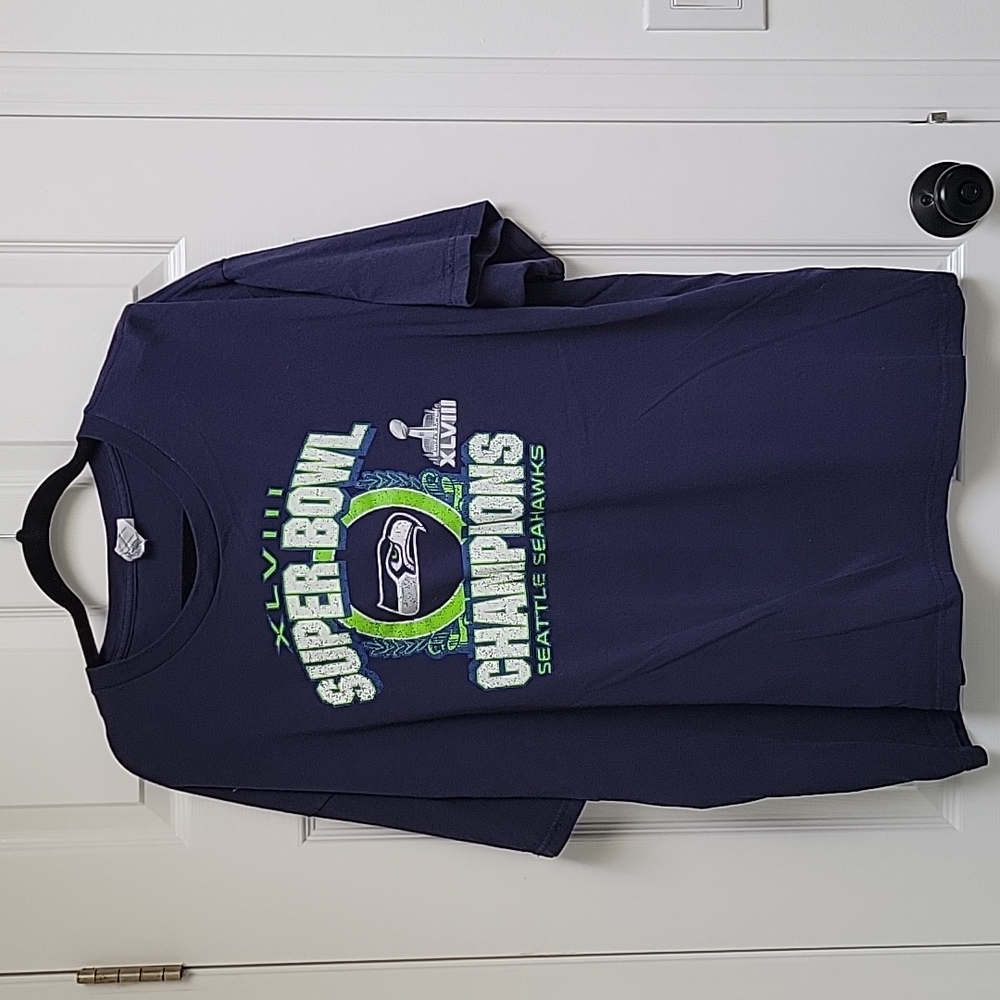 SEAHAWKS Super Bowl T Shirt XL